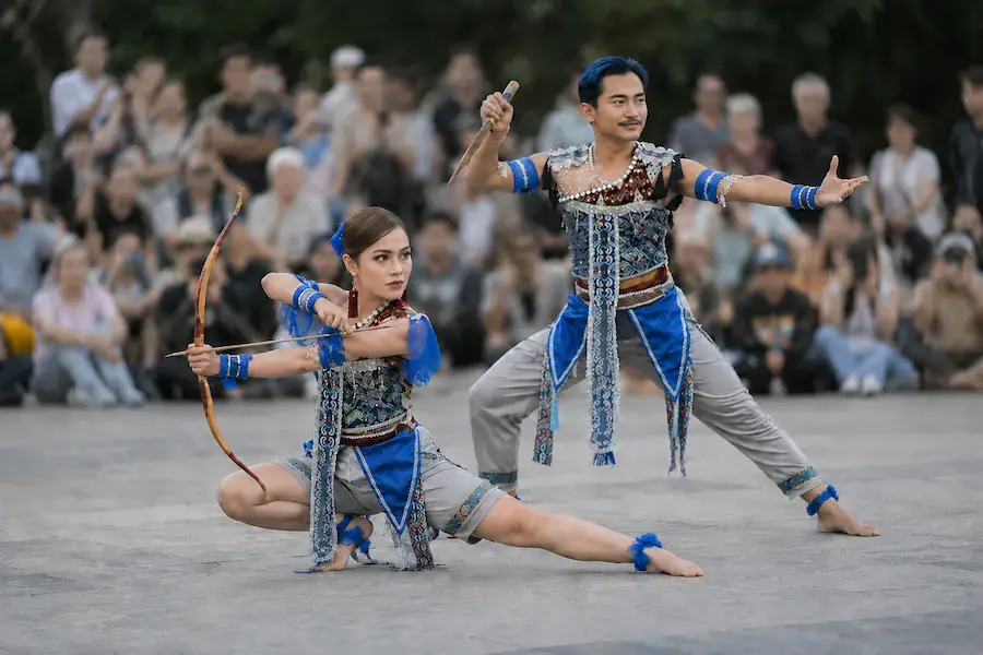 Baksa Dadap-dans, Banjar-ridderdans