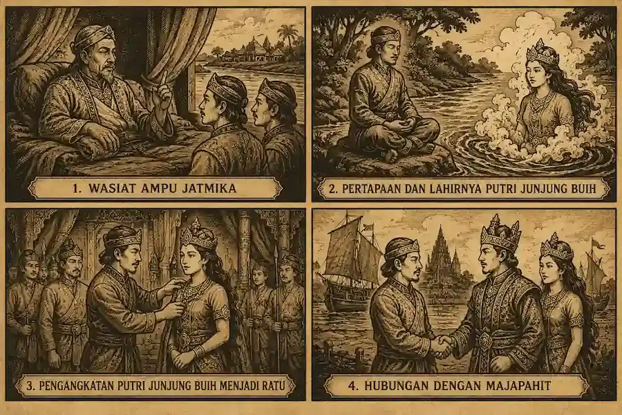 Lambung Mangkurat, de architect van de Banjar-beschaving