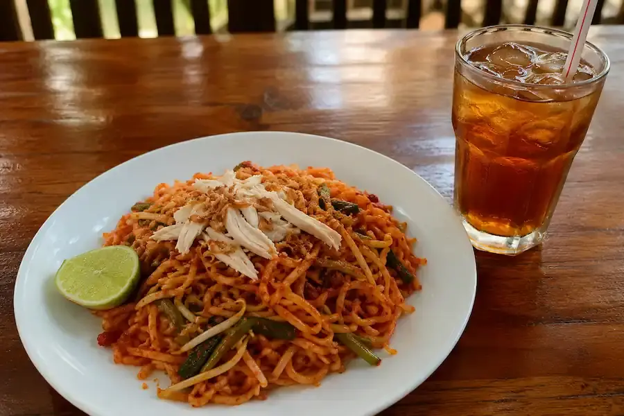 Mie Habang, legendarische rode noedels
