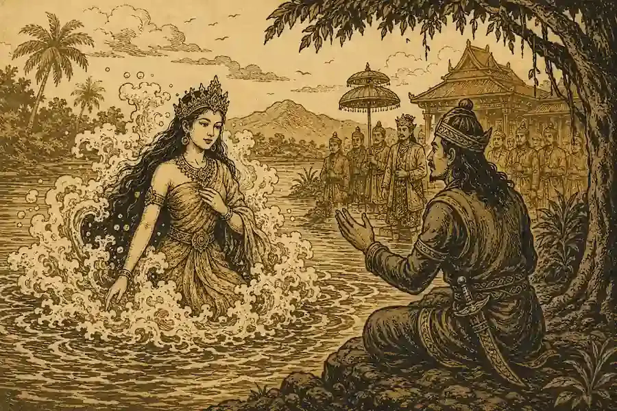 The Tale of Princess Junjung Buih, the Legend of the Queen of River Foam