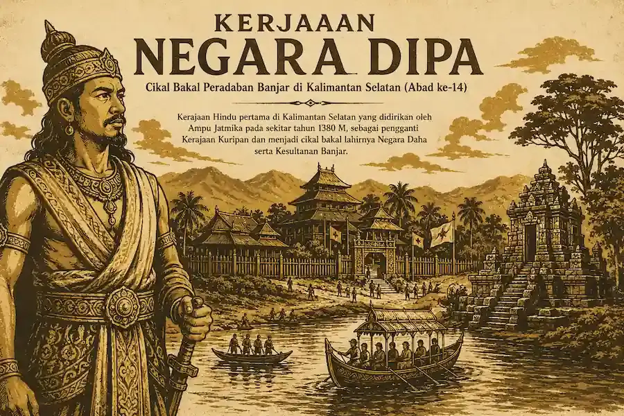 The Kingdom of Negara Dipa and its Beginnings