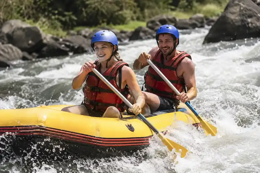 Riam Alai Rafting, in Nateh Village, South Kalimantan